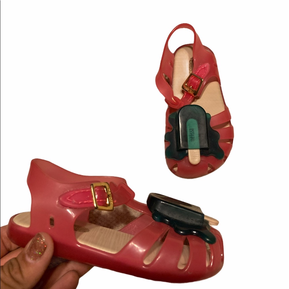 Mini Melissa Melting Popsicle Sandals Us 7